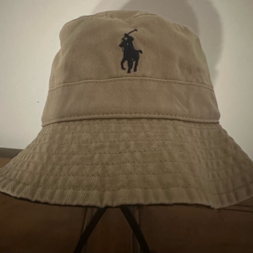 Ralph Lauren Beige Bucket Hat